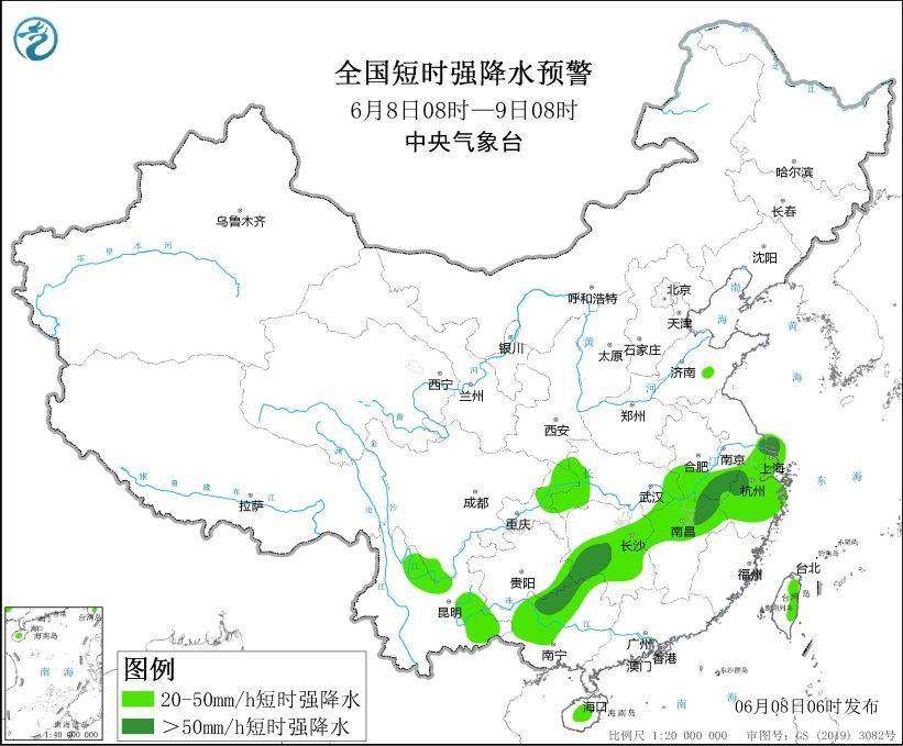 高考第二天 多地将有10级以上雷暴大风 最新预报→