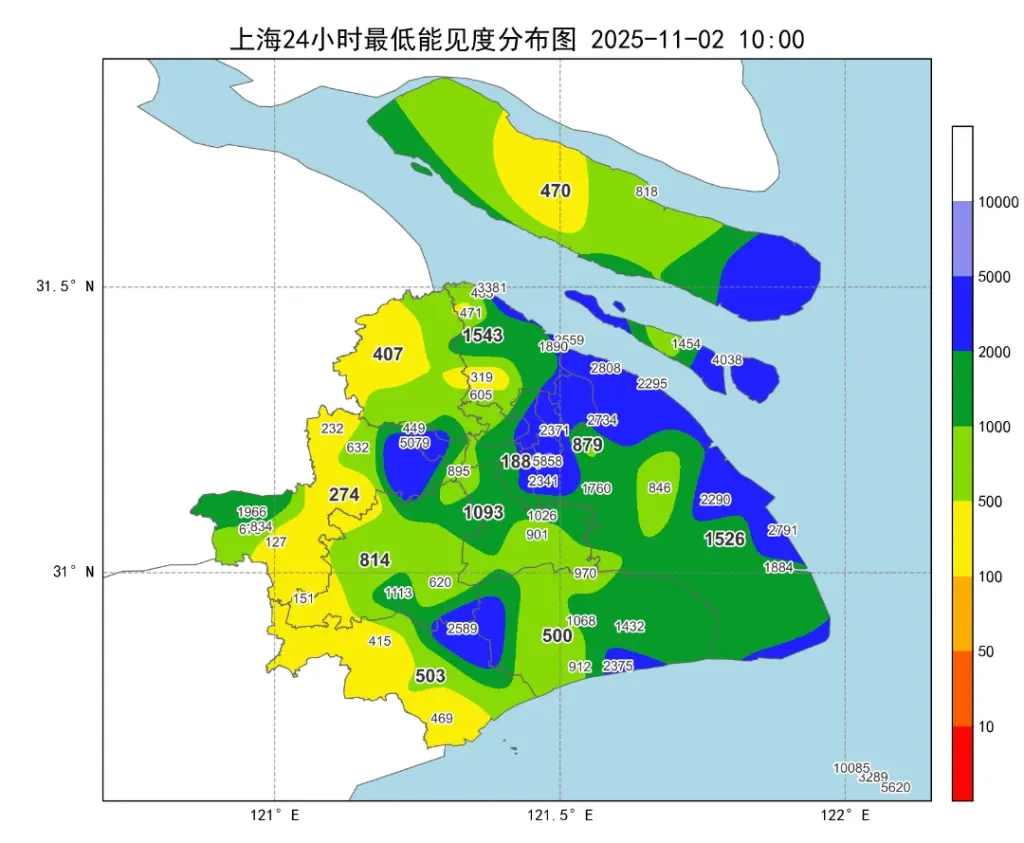 冷空气叠加辐射降温作用，上海明天13-18℃空气偏干燥